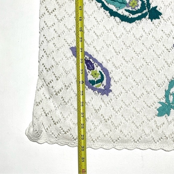 Diane Von Furstenberg the Color Authority Woman Knit Tunic Sweater Size L - Picture 13 of 14